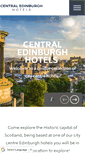 Mobile Screenshot of centraledinburghhotels.co.uk